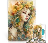 Puzzles de 2000 pièces pour Adultes Portrait Floral à l'aquarelle Jeu intellectuel Jouet Excellent Cadeau pour Les Jeux 70x100cm