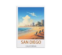 Puzzles de 2000 pièces pour Adultes, Posters en Papier de San Diego, Californie, Puzzle Illustration, Jouets éducatifs Intellectifs, Cadeaux 100x70cm.