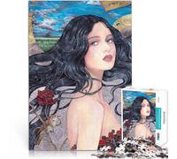 Puzzles de 2000 pièces pour Adultes Rose et Rossignol Jouets Jeux éducatifs Soulagement du Stress Jeu de défi Unique 70x100cm