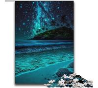 Puzzles de 2000 pièces pour Adultes, scène Nocturne de Plage, à partir de 14 Ans, décoration Murale, Cadeau d'anniversaire ou de Noël (70x100cm)