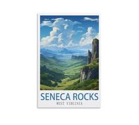 Puzzles de 2000 pièces pour Adultes Seneca Rocks West Virginia Puzzle Puzzle en Papier 2000 pièces Jeu de décompression pour Jouets pour Adultes 70x100cm