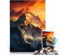 Puzzles de 2000 pièces pour Adultes Œuvres d'art sur Les Montagnes Fabriqué en Carton pour Les 14 Ans et Plus Jeux de détente Améliorer l'amour Entre Les Couples。Taille：70x100cm/27.5x39.3pouce