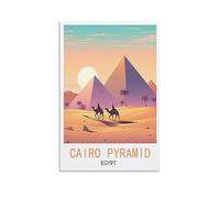 Puzzles de 2000 pièces,Pyramide du Caire, Égypte Jeu de Puzzle personnalisé et Amusant pour Enfants et Adultes 100x70CM