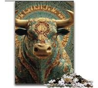 Puzzles de 2000 pièces représentant des taureaux pour Adultes, Jeux stimulants, décoration Murale, Cadeaux d'anniversaire et de Noël Uniques (70x100cm)