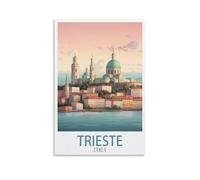 Puzzles de 2000 pièces, Trieste, Italie, Posters Puzzle de 2000 pièces, Puzzle en Papier, Enfants Adultes, Jouets d’Apprentissage, Jeu de décompression Familial, 100x70cm