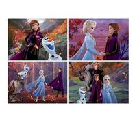 Educa - MultiPuzzles La Reine des Neiges. 4 Puzzles Progressifs pour Enfants. Recommandé à partir de 5 Ans (18640)
