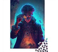 Puzzles de 500 pièces de Personnages fantastiques pour Adultes et Puzzles en Bois. Jeu éducatif Familial de 500 pièces (52 x 38 cm).