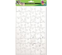 Puzzles De 54 Pièces À Décorer 24x16 Cm 10 Pièces - Graine Créative