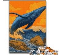 Puzzles de Baleines mystérieuses pour Adultes et Adolescents, 2000 pièces, à partir de 14 Ans, pour améliorer la mémoire, idées Cadeaux (70x100cm)