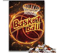 Puzzles de Basket-Ball pour Adolescents, Jeux éducatifs et Anti-Stress avec Père Noël (70x100cm)