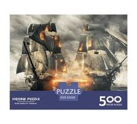 Puzzles de Bataille navale épiques de 500 pièces pour Puzzles en Bois, Jeu éducatif pour Adultes (500 pièces, 52 x 38 cm)