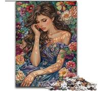 Puzzles de Belles Filles pour Adultes et Adolescents, 1000 pièces, à partir de 14 Ans, pour améliorer la mémoire, idées Cadeaux (50x75cm)