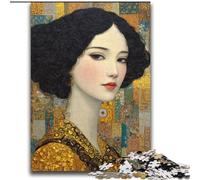 Puzzles de Belles Filles pour Adultes, Jeux éducatifs, Jouets à Faire soi-même avec Affiche et fiche de Questions Assorties pour Les 14 Ans et Plus (70x100cm)