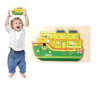 Puzzles de Bus Scolaires, Puzzles de véhicules en Bois,Puzzles de Bus Scolaires éducatifs | Fournitures d'éducation précoce, Teaser de Cerveau pour pour la Maison,