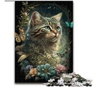 Puzzles de Chatons Mignons pour Adultes 1000 pièces, adaptés aux Personnes de 14 Ans et Plus Idées Cadeaux de décoration intérieure (26x38cm)