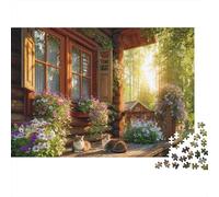 Puzzles de Chats adorables, très stimulants et très Amusants, Le Moyen idéal de Passer Le Temps. Pièces de Puzzle décoratives 1000 pièces (75 x 50 cm)