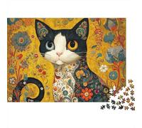 Puzzles de Chats adorables. Un Jeu Stimulant pour Les Adolescents et Les Adultes. Cool et Amusant. Super Stimulant. 500 pièces (52 x 38 cm).