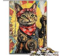 Puzzles de Chats fantastiques pour Adultes et Adolescents, Jeux Amusants, Chaque pièce est Unique - Jeu Familial Stimulant 26x38cm