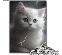 Puzzles de Chats fantastiques pour Adultes et Adolescents, Jeux éducatifs, décoration d'intérieur, idéal pour la décoration de Bureau, 26x38cm