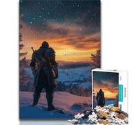 Puzzles de Chevaliers médiévaux pour Adultes, 1 000 pièces, pour stimuler Le Cerveau, Jouets addictifs pour cultiver la Patience, Une œuvre d'art (38x26cm)