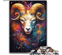 Puzzles de chèvre Style Graffiti pour Adultes et Adolescents, 2000 pièces, adaptés aux 14 Ans et Plus Un Plaisir en Famille idéal comme Cadeau pour Toute la Famille (70x100cm)