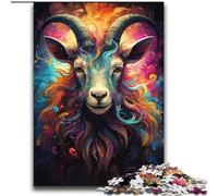Puzzles de chèvres colorés et bizarres pour Adolescents, 2000 pièces, Jeu Familial Anti-Stress, défi Difficile, Superbes Cadeaux et Jouets (70x100cm)