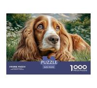 Puzzles de Chiot Mignon 1000 pièces, défi Presque Impossible, Jouet Stimulant, Jeu éducatif, décoration d'intérieur, pour Adultes et Enfants de 14 Ans et Plus, 70x50cm/1000pcs