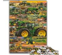 Puzzles de Collage de tracteurs pour Adultes et Adolescents 2000 pièces, pour Les 14 Ans et Plus, Jeux Amusants, activités Amusantes à la Maison, Cadeaux d'anniversaire, Cadeaux de Voyage 70x100cm