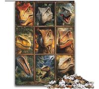 Puzzles de Collage Tyrannosaurus Rex pour Adultes 2000 pièces, adaptés aux 14 Ans et Plus, décoration Murale, Cadeaux d'anniversaire et Cadeaux Uniques (70x100cm)