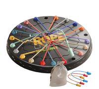 Puzzles De Corde - Jeu De Tri De Cordes Torsadées Arc-en-, Casse-tête Cognitif | Jouet De Développement des Compétences À Moteur Fin, Ensemble De Jeux De Voyage Portables, Activité De Résolution D