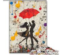 Puzzles de Danseuse de Ballet Graffiti pour Adolescents 1000 pièces, Jouets de Divertissement Familial, idéal comme Cadeau pour Toute la Famille 50x75cm