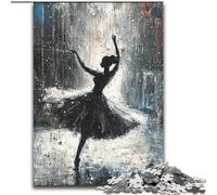 Puzzles de Danseuse de Ballet pour Adolescents, 1000 pièces, Jeux éducatifs, décoration d'intérieur, Cadeaux Uniques (26x38cm)