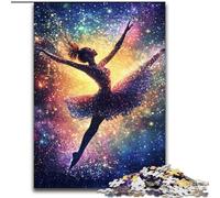 Puzzles de Danseuse de Ballet pour Adultes et Adolescents, Jouets addictifs pour stimuler l'intelligence cérébrale, Cadeaux d'anniversaire pour Les 14 Ans et Plus (50x75cm)