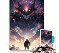 Puzzles de démons Anime 1000 pièces à reconstituer,Jeu Amusant et sans bavures,pièces nettes et découpées,Jeu Portable et Pratique pour Les Voyages (38x26cm)