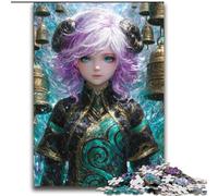 Puzzles de Fille Elfe mystérieuse pour Adultes et Adolescents, Jeux éducatifs Classiques, Belle décoration (70x100cm)