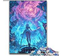 Puzzles de Filles animées japonaises pour Ados, 2000 pièces, activité familiale avec Affiche et fiche de Questions-réponses (14 Ans et Plus) (70x100cm)