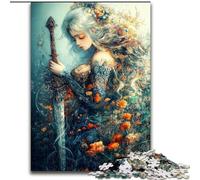 Puzzles de Filles animées pour Adolescentes, Jouets stimulants, décoration Murale, Cadeaux d'anniversaire et de Noël Uniques (26x38cm)