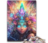 Puzzles de Filles animées pour Ados, Difficiles à compléter mais Amusants et Humoristiques avec Affiche et fiche de Questions-réponses Assorties (70x100cm)