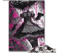 Puzzles de Filles Gothiques animées pour Adultes et Adolescents, 2000 pièces, Jeu Stimulant, Chaque pièce est Unique - Jeu Familial Stimulant (70x100cm)
