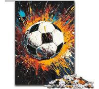 Puzzles de Football pour Adultes, 1000 pièces, Jeu Difficile et Stimulant, Collection d'artistes, Beaux-Arts, à partir de 14 Ans 26x38cm