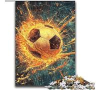 Puzzles de Football Spatial pour Adultes 2000, Jeu Stimulant et Familial avec Affiche et fiche de Questions-réponses 70x100cm