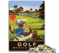 Puzzles de Golf à Myrtle Beach 1000 pièces pour Adolescents, Parfaits pour Les soirées Jeux, Jouet coloré pour la Maison, Cadeau 1000 pièces (50x75cm)