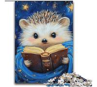 Puzzles de Lecture Hérisson pour Adolescents, 2000 pièces, Jeu Familial Anti-Stress, défi Difficile, Cadeaux pour Amis et Famille (70x100cm)