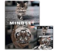 Puzzles de Motivation mentale 1000 pièces pour Adultes, Puzzles Difficiles pour Adultes, activités Amusantes à la Maison, Cadeaux d'anniversaire, Cadeaux de Voyage 26x38cm