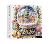 Puzzles de Noël Boule de 1000 Pièces, Puzzle d'Activité Familiale pour Les Fêtes 2026, Jeu de Puzzle Créatif pour Décoration Intérieure Amusant pour Débutants Adultes
