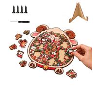 Puzzles de Noël, Casse-têtes Noël Cadre Mouton, Activité Éducative avec | Casse-têtes à Assembler pour Adultes Pour Maison, Salon, Appartement, Fêtes et