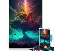Puzzles de Paysage Spatial Fantastique pour Adultes, 1000 pièces, Collection Joy Quality Edge Art, pour développer la réflexion (38x52cm)