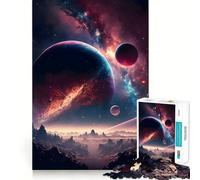 Puzzles de Paysage Spatial Fantastique pour Adultes, 1000 pièces, Collection Joy Quality Edge Art, pour développer la réflexion (38x52cm)