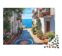 Puzzles de paysages et de Villes, extrêmement stimulants, adaptés à Tous Les âges et à Tous Les Genres, renforcent Les Liens, passent Le Temps, 500 pièces (52 x 38 cm)