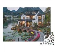 Puzzles de paysages et de Villes, extrêmement stimulants, Parfaits pour Passer Le Temps, renforcent Les Liens, conviennent à Tous Les âges, 500 pièces (52 x 38 cm)